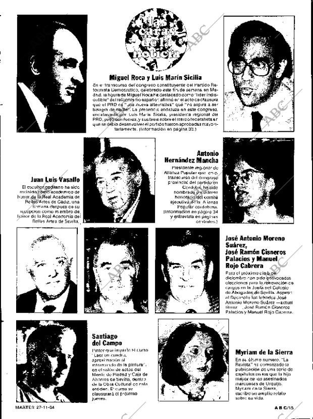 ABC SEVILLA 27-11-1984 página 15