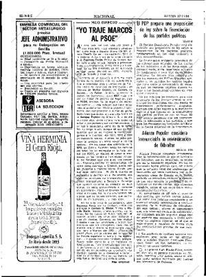 ABC SEVILLA 27-11-1984 página 22