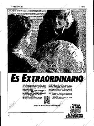 ABC SEVILLA 27-11-1984 página 23