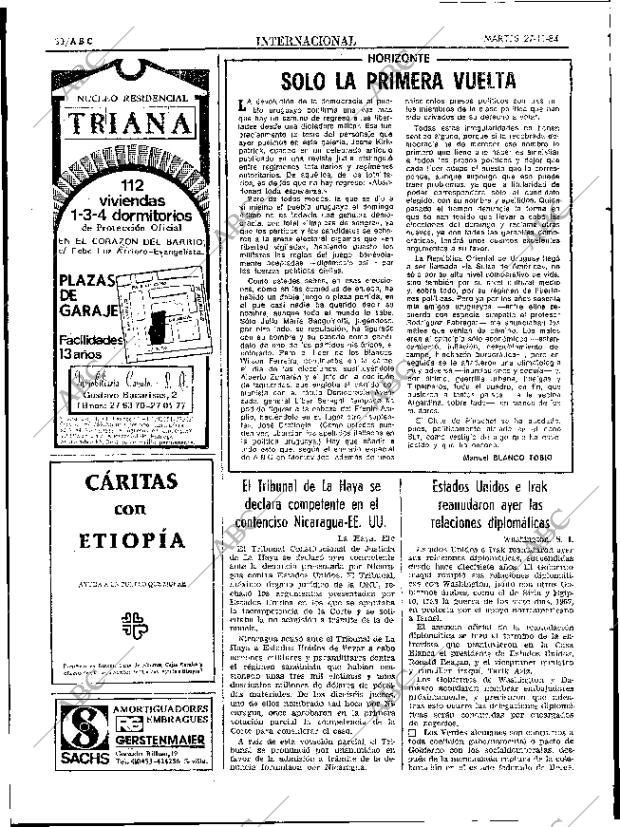 ABC SEVILLA 27-11-1984 página 30