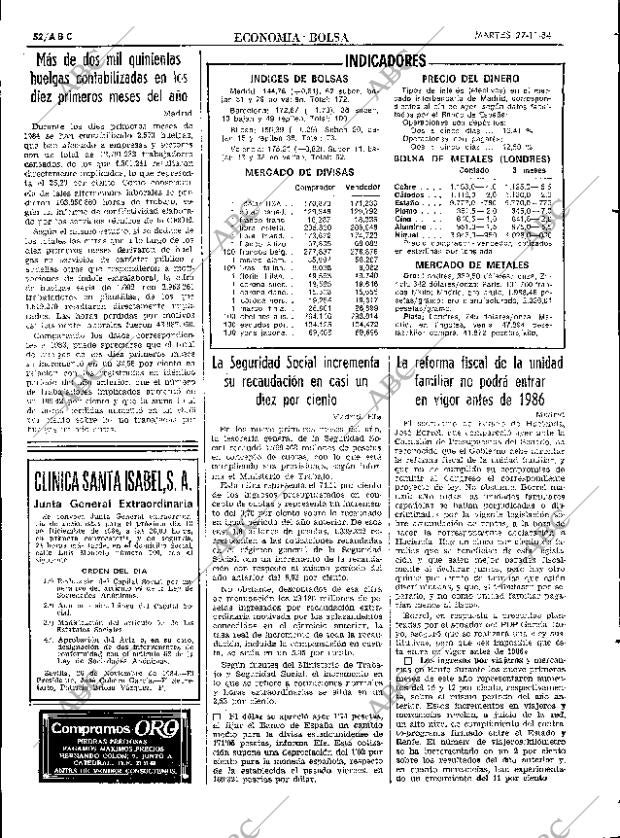 ABC SEVILLA 27-11-1984 página 52
