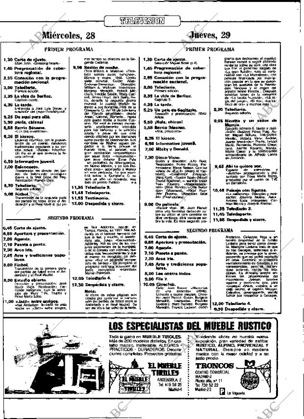 ABC MADRID 28-11-1984 página 108