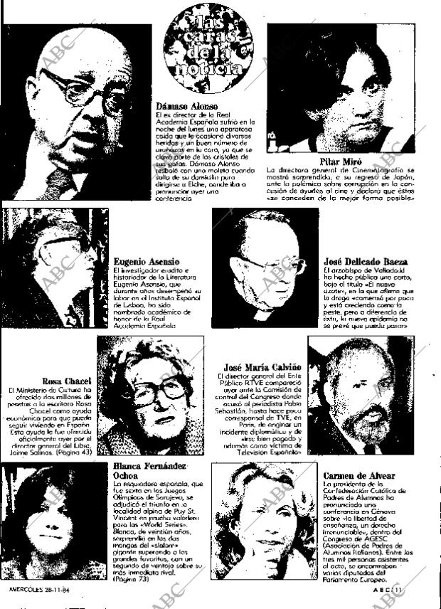 ABC MADRID 28-11-1984 página 11