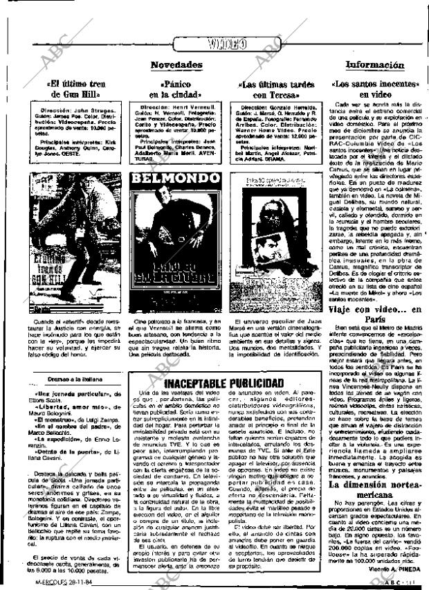 ABC MADRID 28-11-1984 página 111