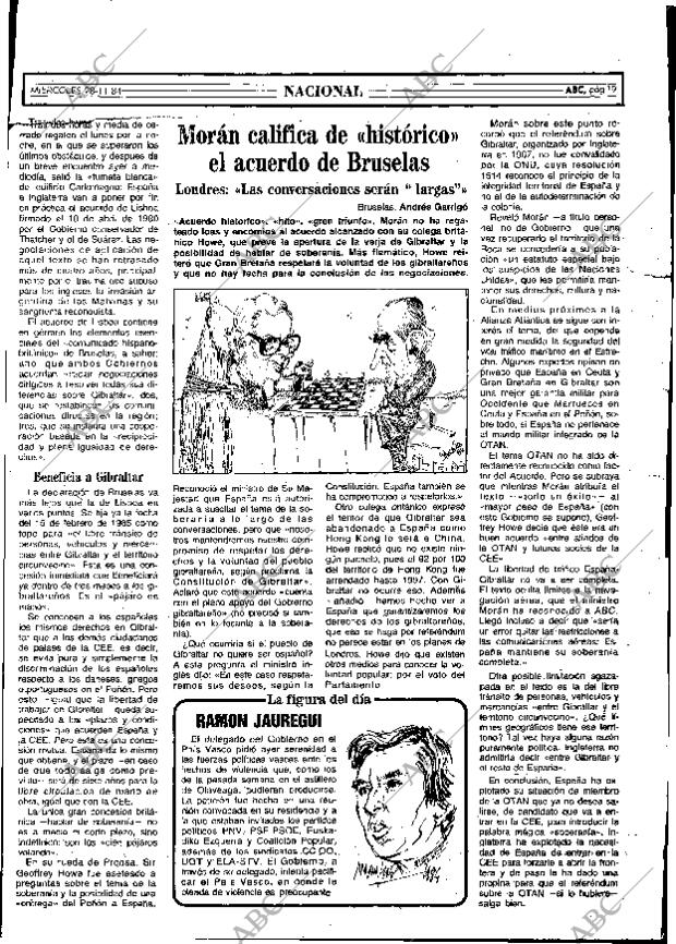 ABC MADRID 28-11-1984 página 19