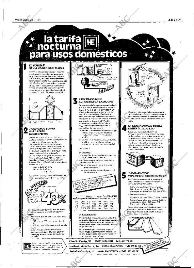 ABC MADRID 28-11-1984 página 39