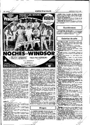 ABC MADRID 28-11-1984 página 82