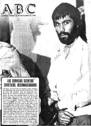 ABC MADRID 30-11-1984 página 1