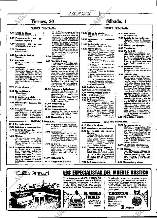 ABC MADRID 30-11-1984 página 101