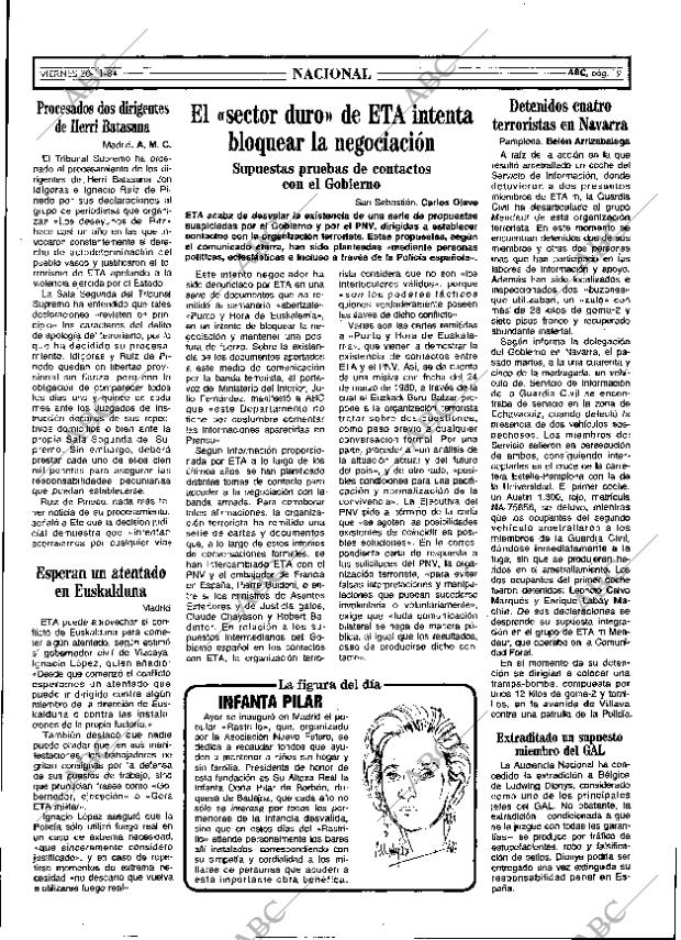 ABC MADRID 30-11-1984 página 19
