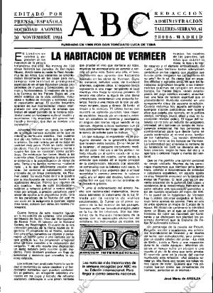 ABC MADRID 30-11-1984 página 3