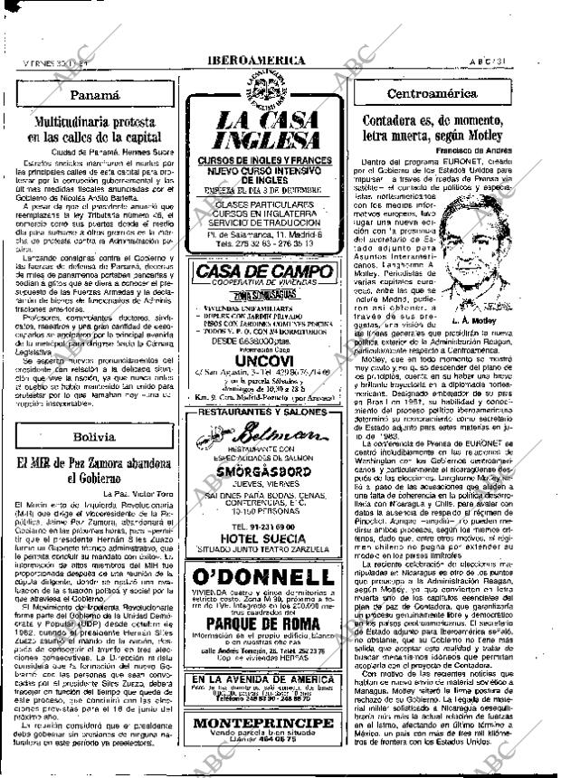 ABC MADRID 30-11-1984 página 31