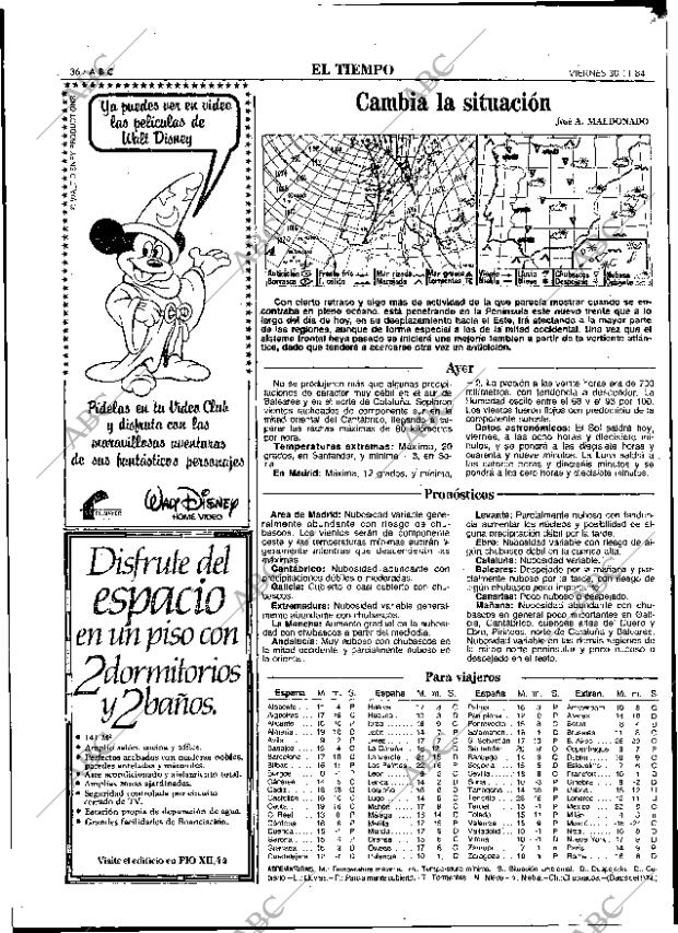 ABC MADRID 30-11-1984 página 36
