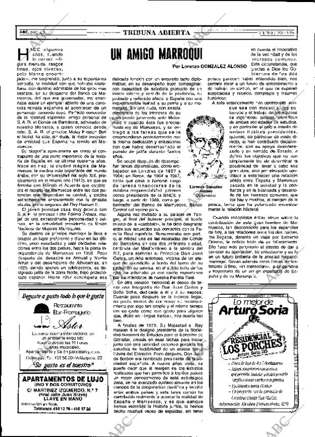 ABC MADRID 30-11-1984 página 40