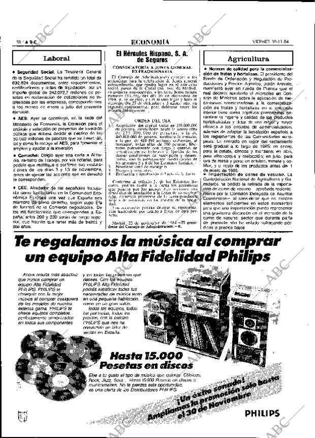 ABC MADRID 30-11-1984 página 58