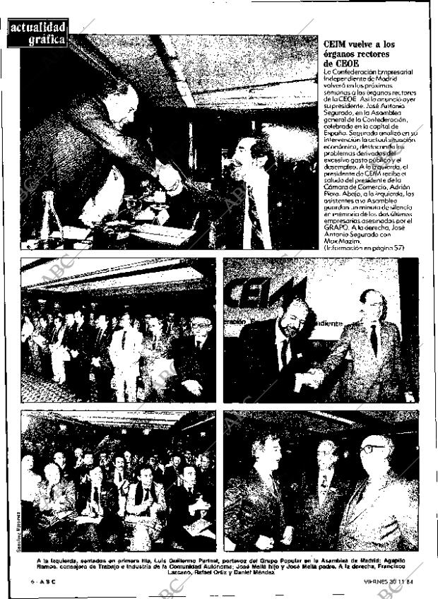 ABC MADRID 30-11-1984 página 6