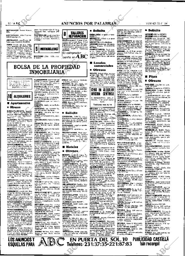 ABC MADRID 30-11-1984 página 82