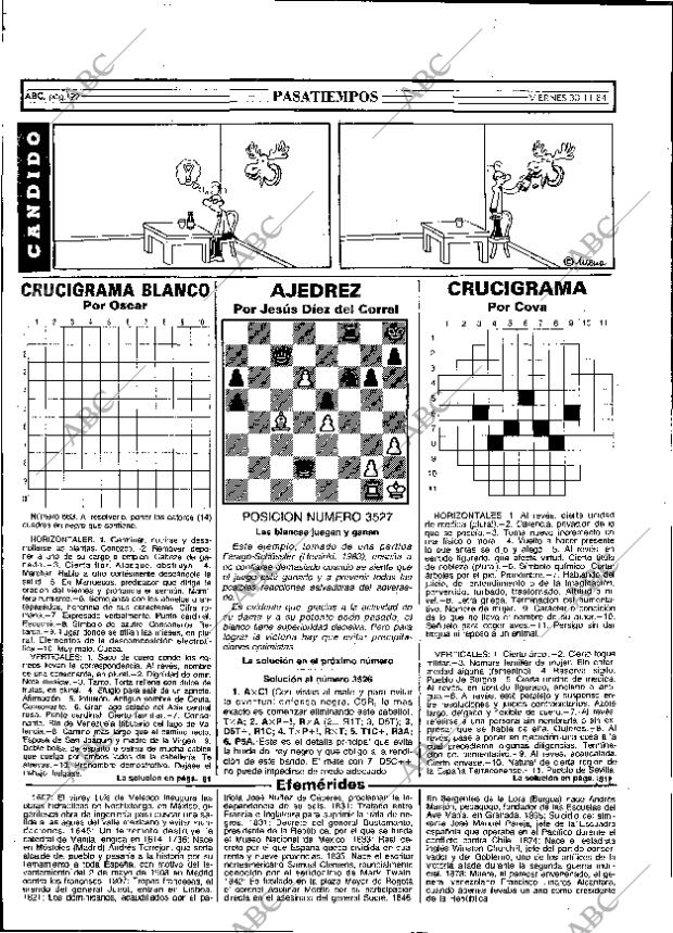 ABC MADRID 30-11-1984 página 92