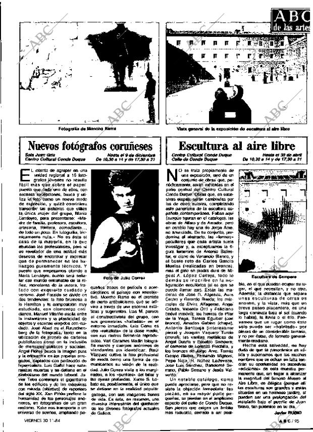 ABC MADRID 30-11-1984 página 95