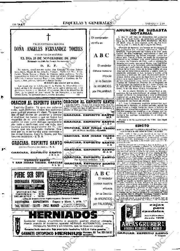ABC MADRID 01-12-1984 página 106