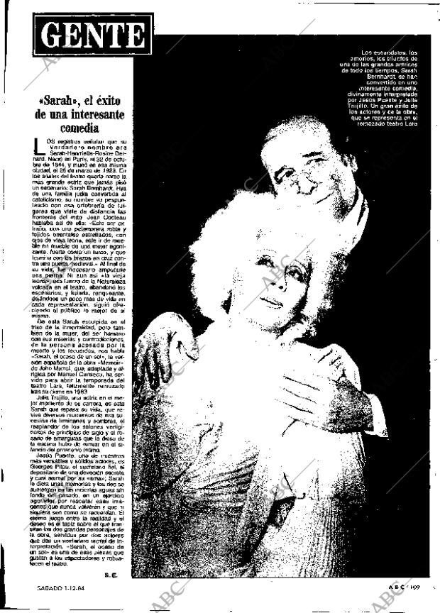 ABC MADRID 01-12-1984 página 109