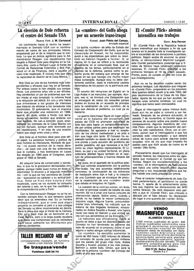 ABC MADRID 01-12-1984 página 26