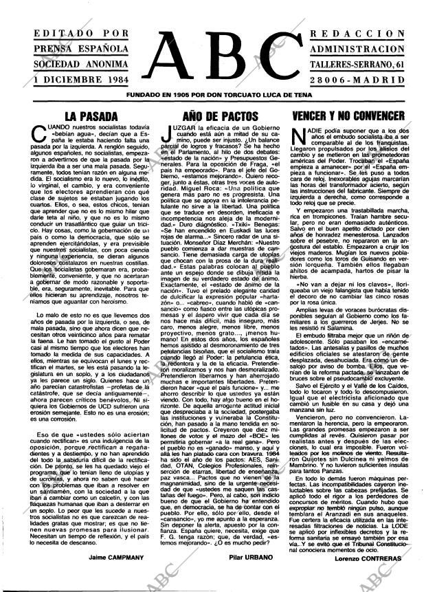 ABC MADRID 01-12-1984 página 3
