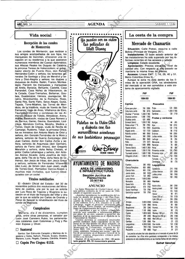 ABC MADRID 01-12-1984 página 34