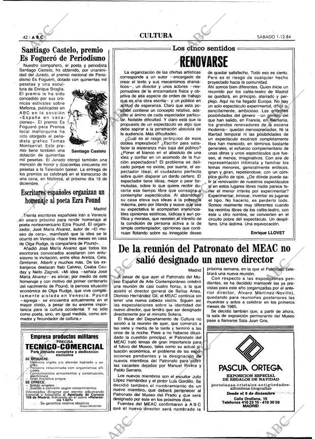 ABC MADRID 01-12-1984 página 42