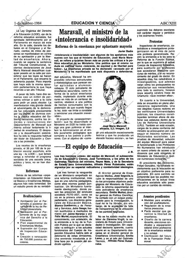 ABC MADRID 01-12-1984 página 59