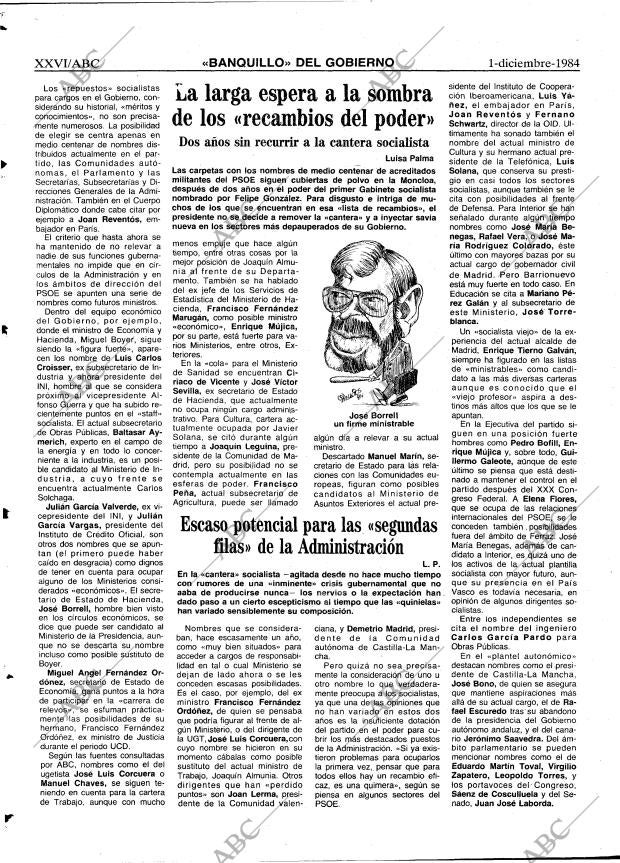 ABC MADRID 01-12-1984 página 72