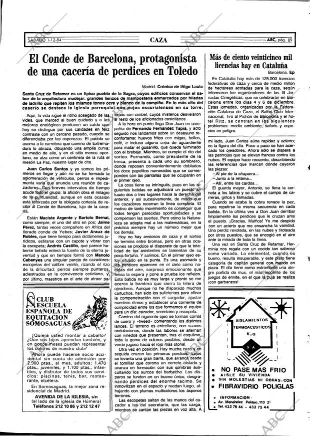 ABC MADRID 01-12-1984 página 89
