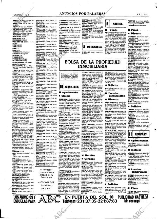 ABC MADRID 01-12-1984 página 99