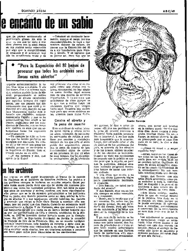 ABC SEVILLA 02-12-1984 página 49