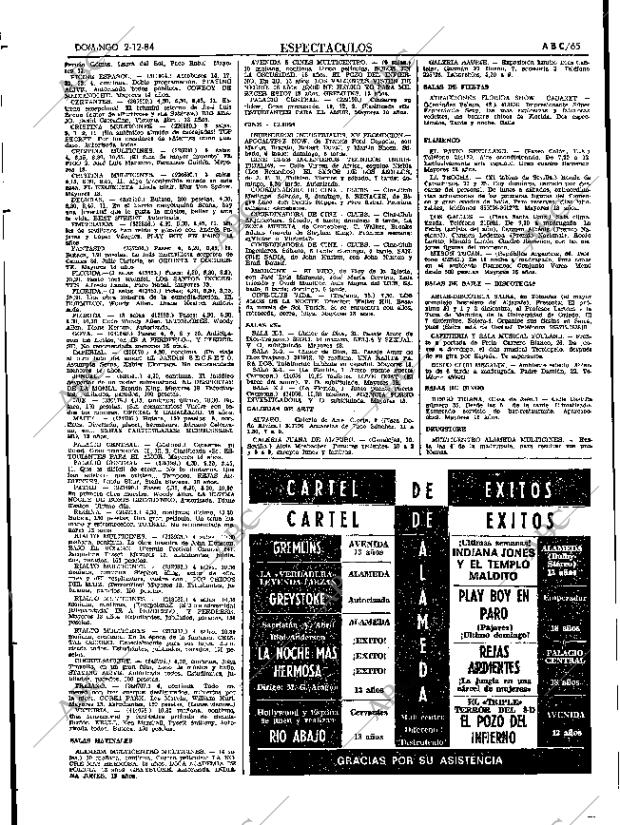 ABC SEVILLA 02-12-1984 página 65