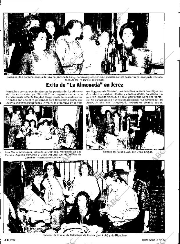 ABC SEVILLA 02-12-1984 página 82