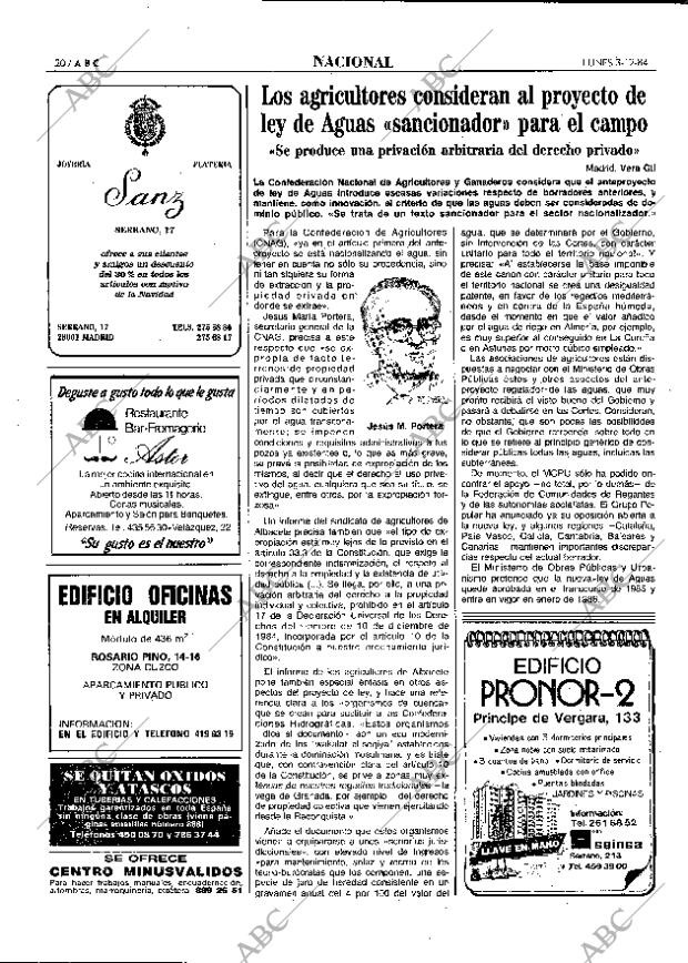 ABC MADRID 03-12-1984 página 20