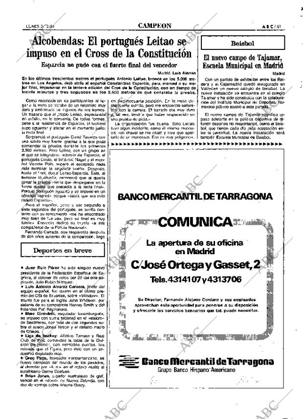 ABC MADRID 03-12-1984 página 61