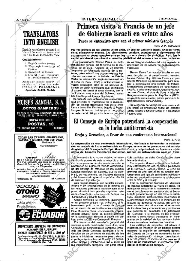 ABC MADRID 06-12-1984 página 30