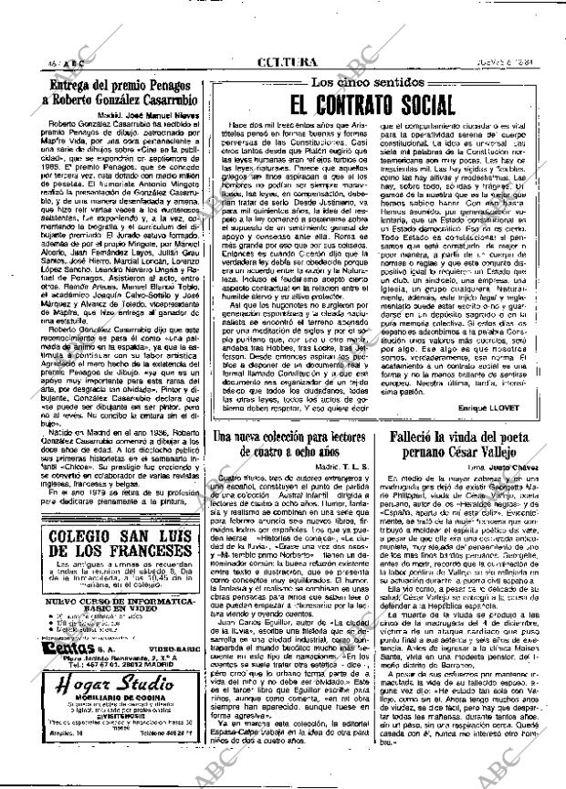 ABC MADRID 06-12-1984 página 46