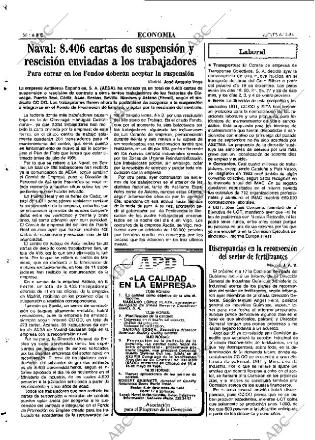 ABC MADRID 06-12-1984 página 56