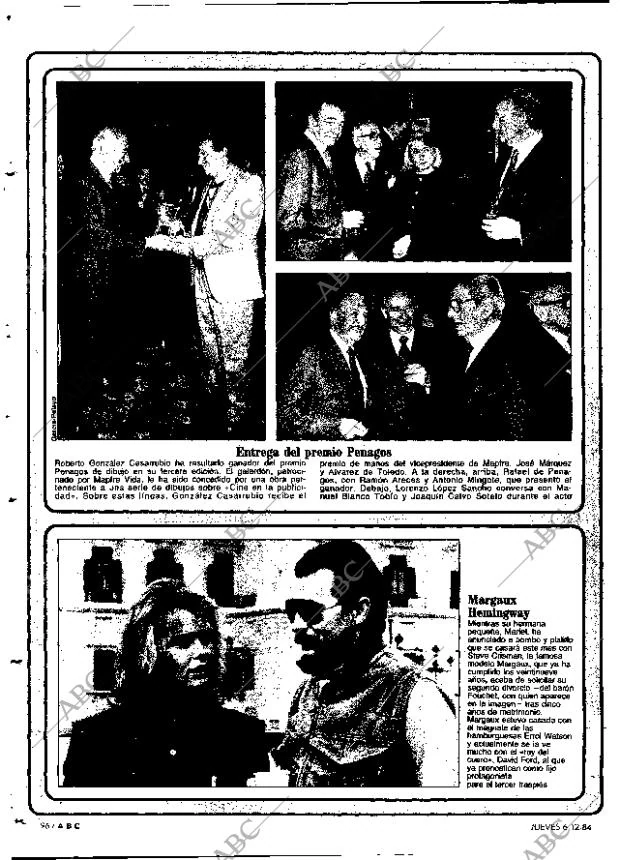 ABC MADRID 06-12-1984 página 96