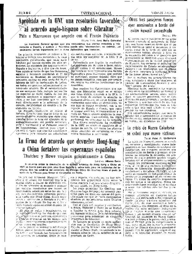 ABC SEVILLA 07-12-1984 página 22