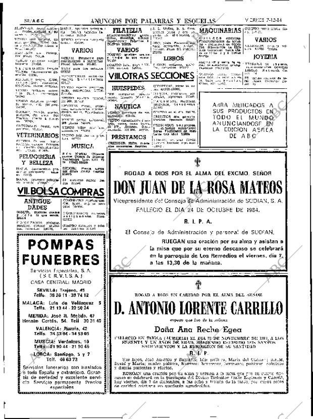 ABC SEVILLA 07-12-1984 página 58