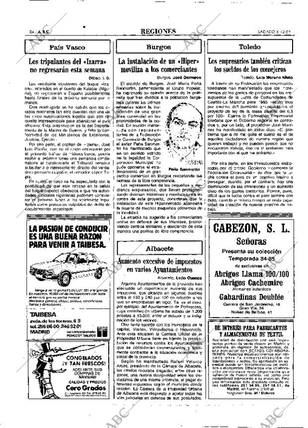 ABC MADRID 08-12-1984 página 24