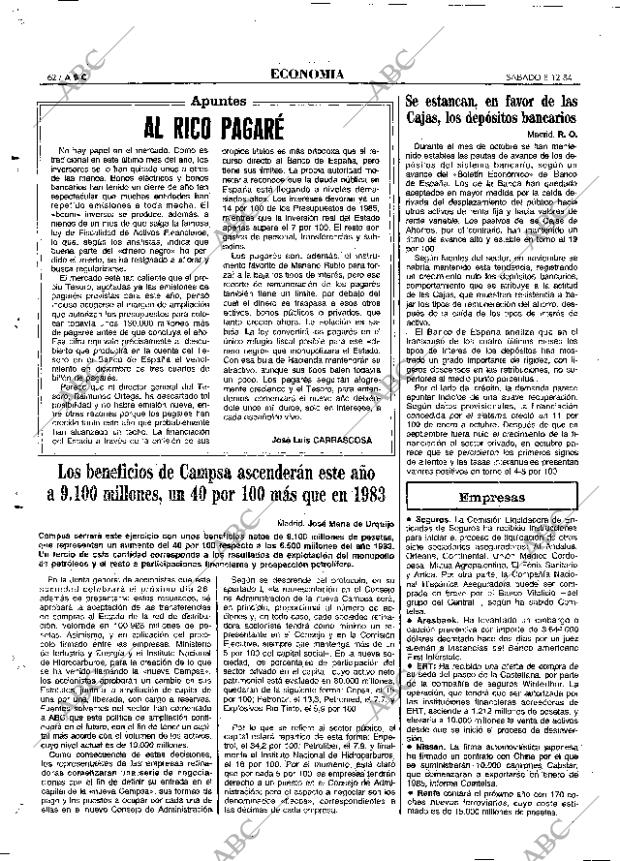 ABC MADRID 08-12-1984 página 62