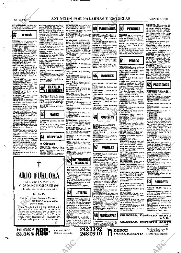 ABC MADRID 08-12-1984 página 88