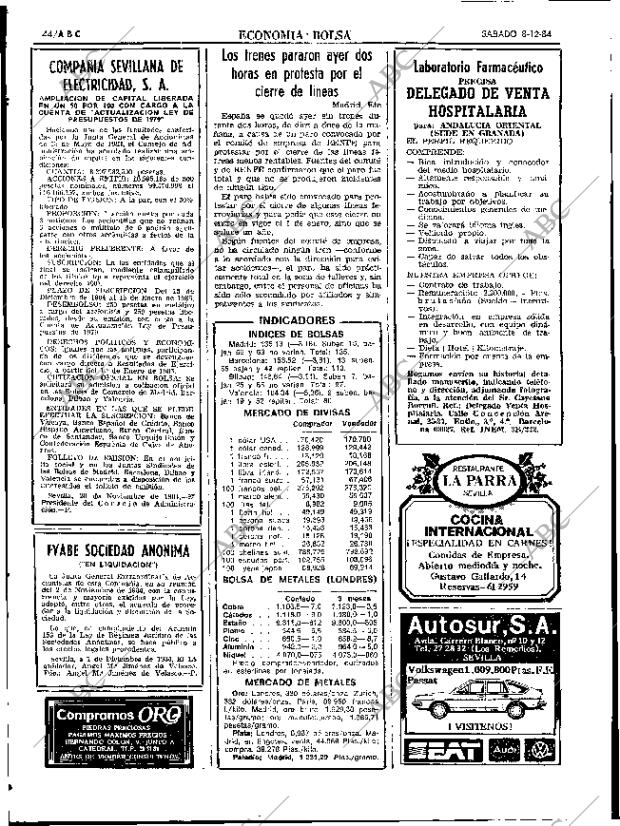 ABC SEVILLA 08-12-1984 página 44