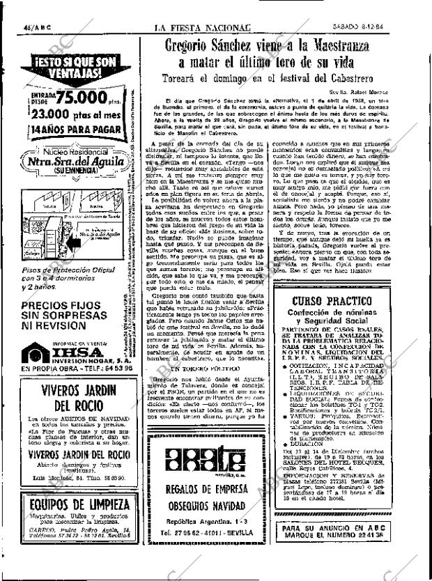 ABC SEVILLA 08-12-1984 página 46