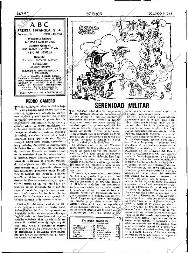 ABC SEVILLA 09-12-1984 página 22